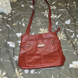 Rosetti Red Crossbody Bag Adjustable Shoulder Strap